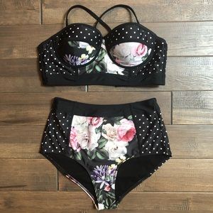 ModCloth / HighDive Vintage Two-Piece Swimsuit